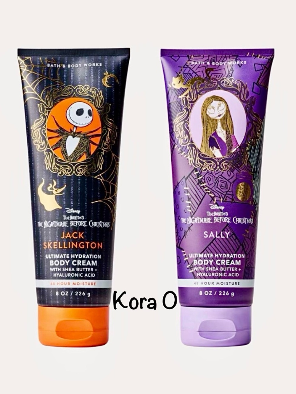 The Nightmare Before Christmas Jack & Sally Body Cream - Picture 1 of 3